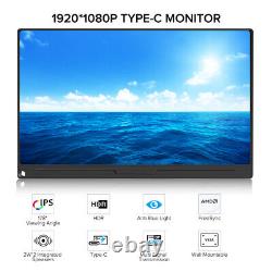 15.6 1080P Ecran Portable Monitor UPERFECT LCD Display Second Screen HDMI USB C