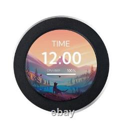 2.1inch Display Screen AIDA64 Round LCD Monitor for Water Cooling (Black)