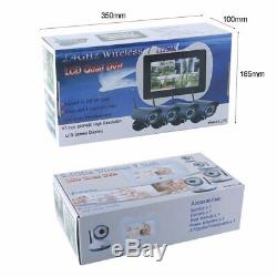 2.4GHz Wireless 800480 ecurity IP Camera 7 Inch LCD Screen Display Monitor