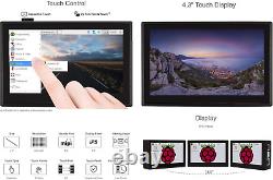 4.3Inch DSI LCD with Case Capacitive Touch Display IPS Screen 800×480 Resolution