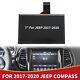 7 LCD Display Touch Screen Radio Navigation Pour Jeep Compass 2017-20
