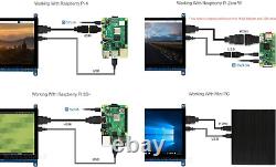 7Inch HDMI Display Capacitive Touch LCD 1024×600 Resolution IPS Screen Latest Ve