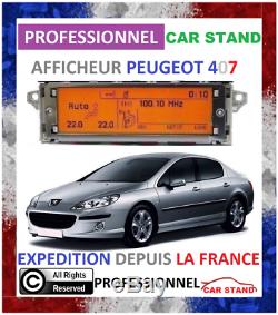 Afficheur Multifonction Peugeot 407 LCD Multifunctional Display Screen 407