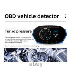 Auto Hud Display OBD Head Up Display 4-inch Touch Screen LCD Driving Computer