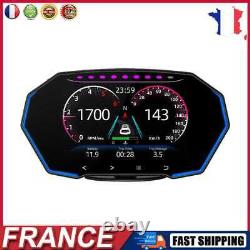 Auto Hud Display OBD Head Up Display 4-inch Touch Screen LCD Driving Computer fr