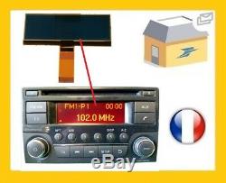 Car Radio CD Player LCD Screen Display For Nissan Qashqai Juke Pickup Navara d40