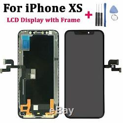 Complet LCD Screen Display écran Tactile Numériseur Assemblé Pour iPhone XS Noir