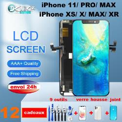 ECRAN LCD VITRE TACTILE CHASSIS iPhone 11 X/R/S Max OLED Display Touch Screen