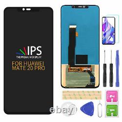For Huawei Mate 20 Pro LCD Display LYA-L09 Touch Screen Digitizer + Fingerprint