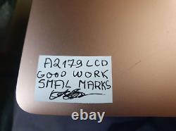 Genuine MacBook Air 13.3 A2179 A1932 2018-2020 LCD Screen Rose Gold With Grade C