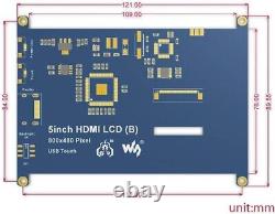IBest 5 inch HDMI LCD B 800x480 Resistive Touch Screen TFT LCD Display HDMI Modu