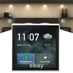 Interrupteur Mural WiFi Smart Scene 4in LCD Touch Screen Display Time Date Tempe