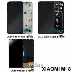 LCD Écran Pour Xiaomi Mi 8 Display Touch Screen Digitizer Assembly Frame handy02