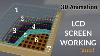 LCD How LCD Screen Works LCD Screen Working 3d Animation