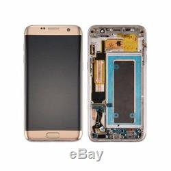 LCD display Digitizer Touch Screen Assembly F Samsung Galaxy S7 Edge G935F Lot W