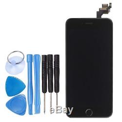 LL TRADER For iPhone 6 Plus Black LCD Display Touch Screen Digitizer Glass