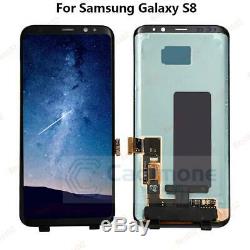 Noir Pour Samsung Galaxy S8 LCD Display Touch Screen Digitizer Assembly Replace