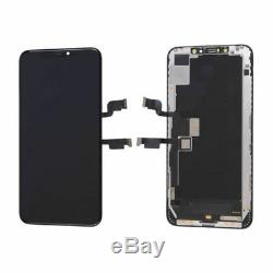 Noir Pour iPhone OLED X XR XS Max Écran LCD Display Touch Screen Glass Digitizer
