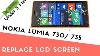 Nokia Lumia 730 735 LCD Display Screen Replacement By Crocfix