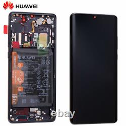 Original Huawei p30 Pro OLED LCD Display Touch Screen écran avec batterie BLACK