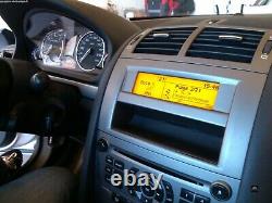 Peugeot 407 display screen, RD4 radio LCD Multi function clock dash