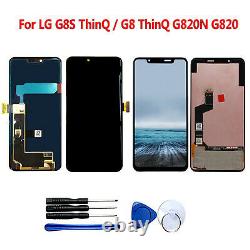 Pour LG G8S ThinQ / G8 ThinQ G820N G820 Écran LCD Display Touch Screen Assembly