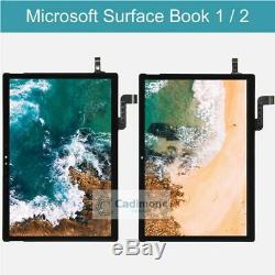 Pour Microsoft Surface Book 1703 1706 Book 2 1806 1832 LCD Display Touch Screen