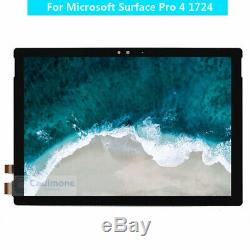 Pour Microsoft Surface Pro 4 1724 V1.0 LCD Display Touch Screen Assembly black h