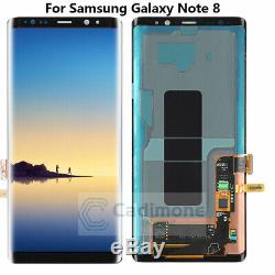 Pour Samsung Galaxy Note 8 N950 LCD Écran Display Screen Touch Digitizer Frame H