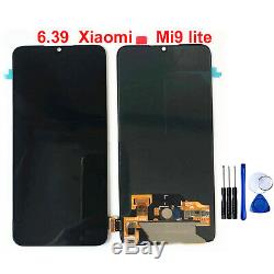 Pour Xiaomi Mi 9 Lite Écran OLED LCD Display Touch Screen avec Fingerprint Set
