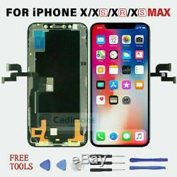 Pour iPhone OLED X XR XS Max LCD Display Touch Screen Digitizer Replace Lot BT02