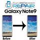 Samsung Galaxy Note 9 écran fissuré réparation verre courrier en service