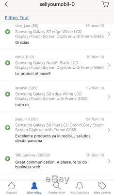 Samsung Galaxy S7 edge Black LCD Display+Touch Screen (Service Pack)G935f G935fd