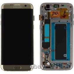 Samsung LCD Vetro Display Touch Screen per Galaxy S7 Edge G935F Originale oro