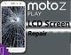 Service de réparation écran LCD fissuré Motorola Moto Z Play XT1635 Droid XT163