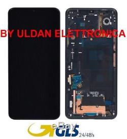 TOUCH SCREEN GLASS + LCD DISPLAY + FRAME ASSEMBLED For LG G7 THINQ BLACK