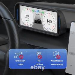 Voiture Mètre Noir Lcd-Dashboard Multimedia Display-Screen for Tesla Modèle 3