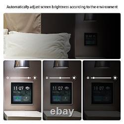 WiFi Smart Scene Wall Light Switch Panel 4in LCD Touch Screen Display Time BD